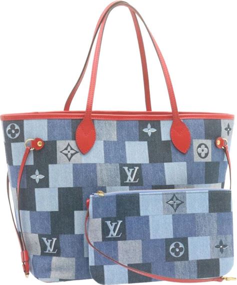 louis vuitton n41605|Louis Vuitton Monogram Denim Neverfull Mm Tote Bag N41605 .